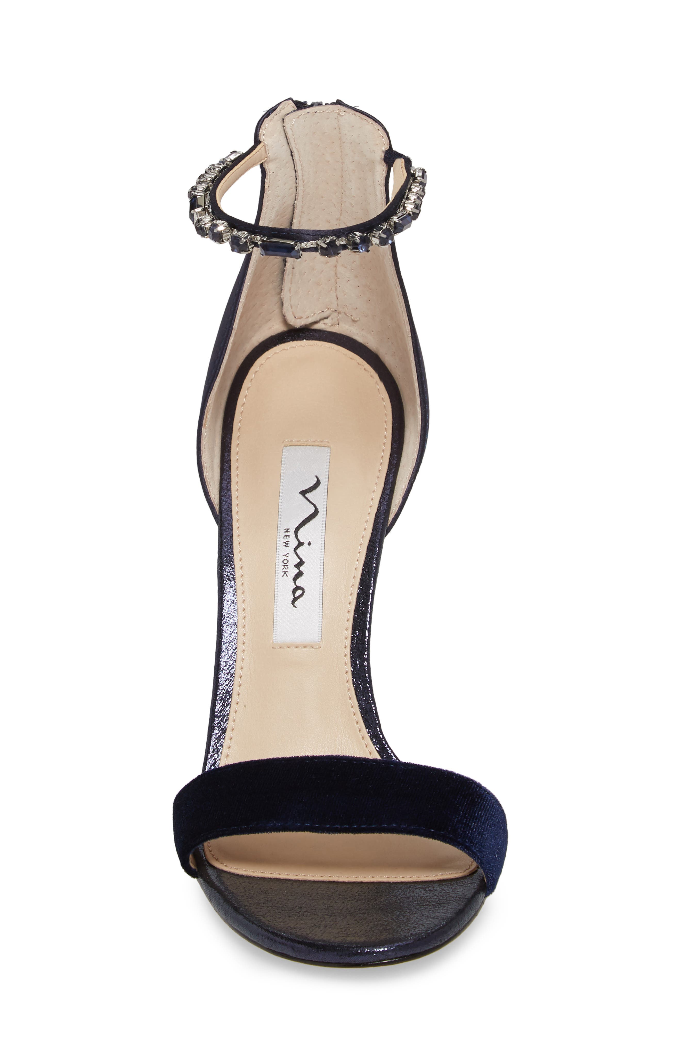 Nina Deena Embellished Sandal, Alternate, color, 