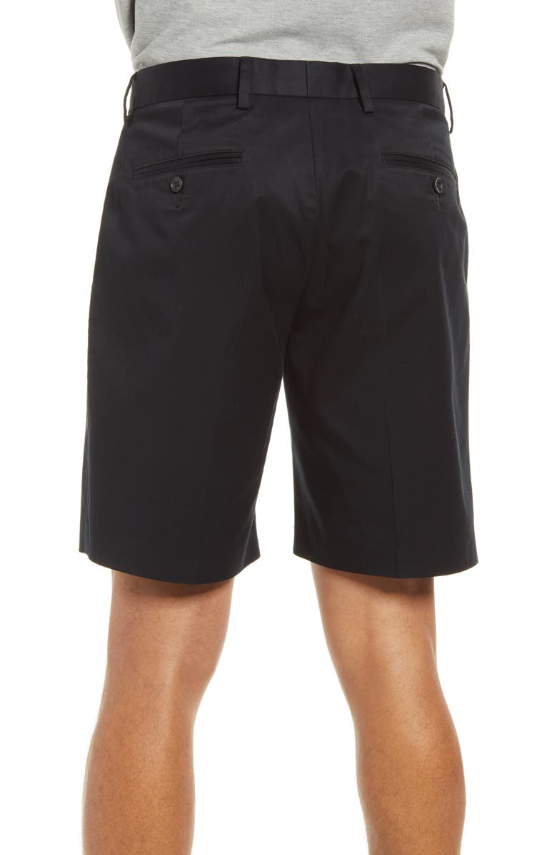 Nordstrom Stretch Cotton Non-Iron Shorts, Alternate, color,