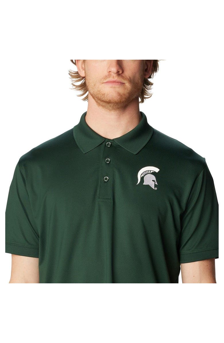 Columbia Men's Columbia Green Michigan State Spartans PFG Tamiami Omni-Shade Polo, Alternate, color, Green