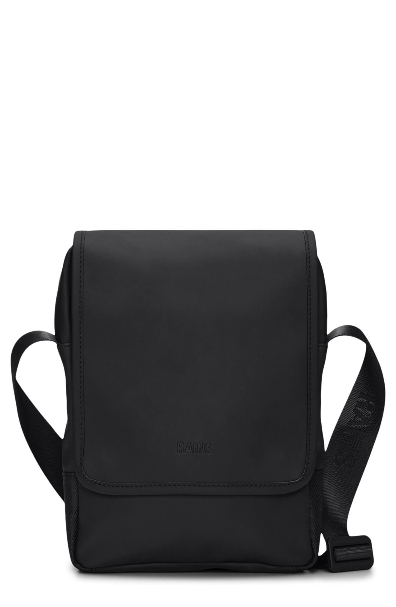 Rains Trail Reporter Bag, Main, color, Black
