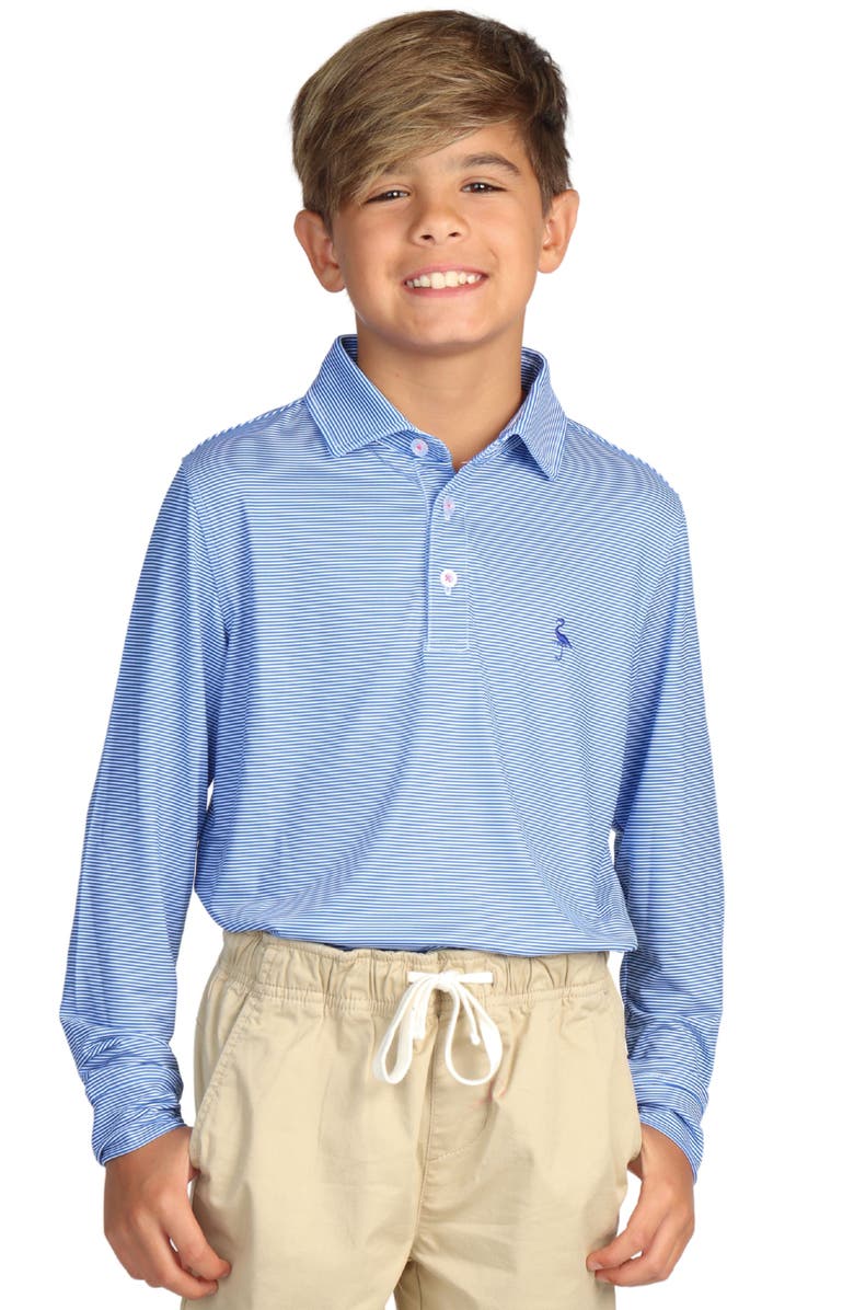 TailorByrd Kids' Long Sleeve Performance Polo | Nordstromrack