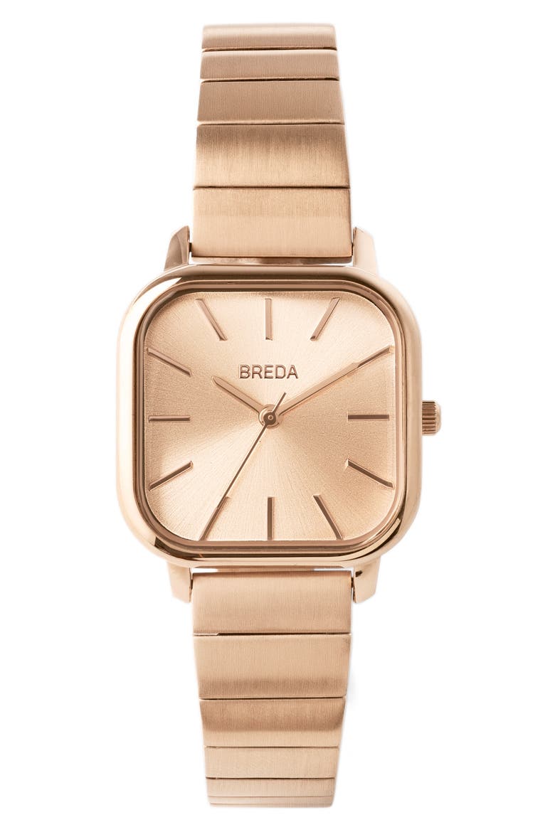 Esther Bracelet Watch, 26mm, Main, color, ROSE GOLD