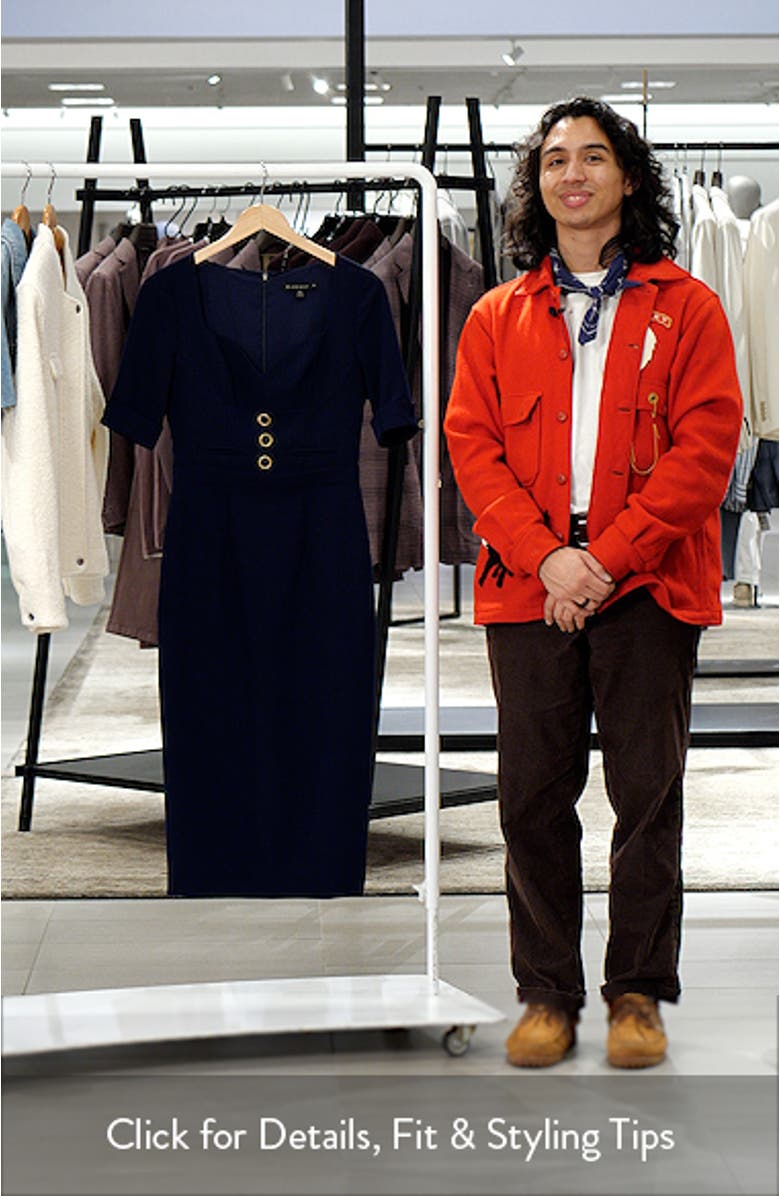 Kerry Midi Sheath Dress, sales video thumbnail