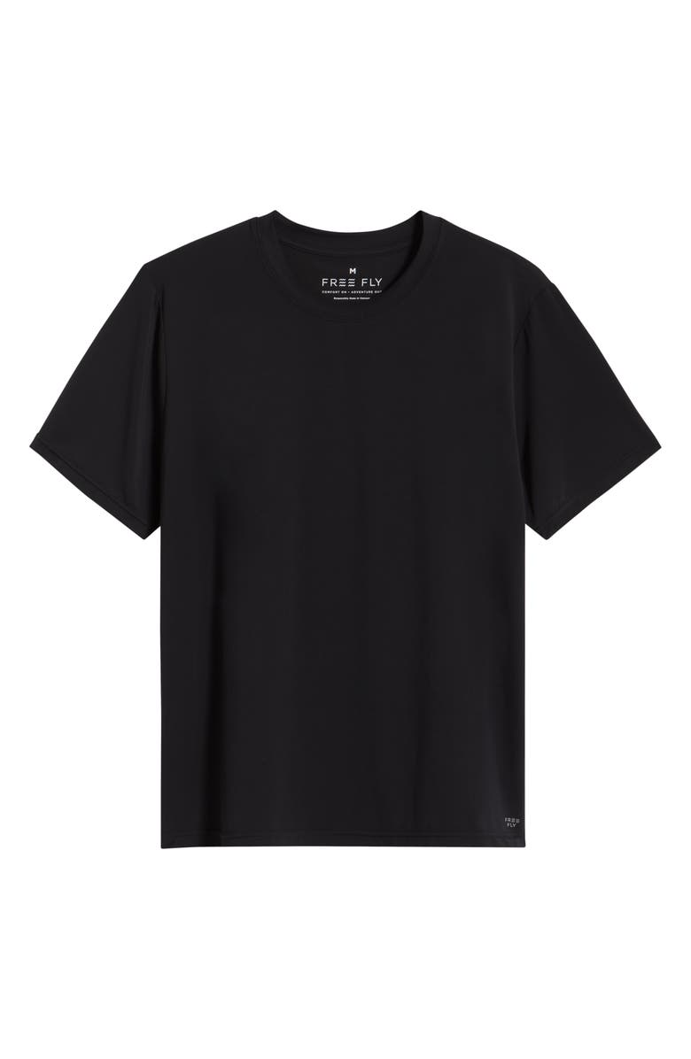 Free Fly Elevate T-Shirt, Alternate, color, Black
