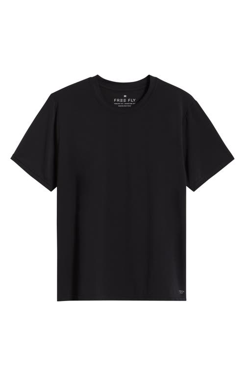 Free Fly Elevate T-shirt In Black
