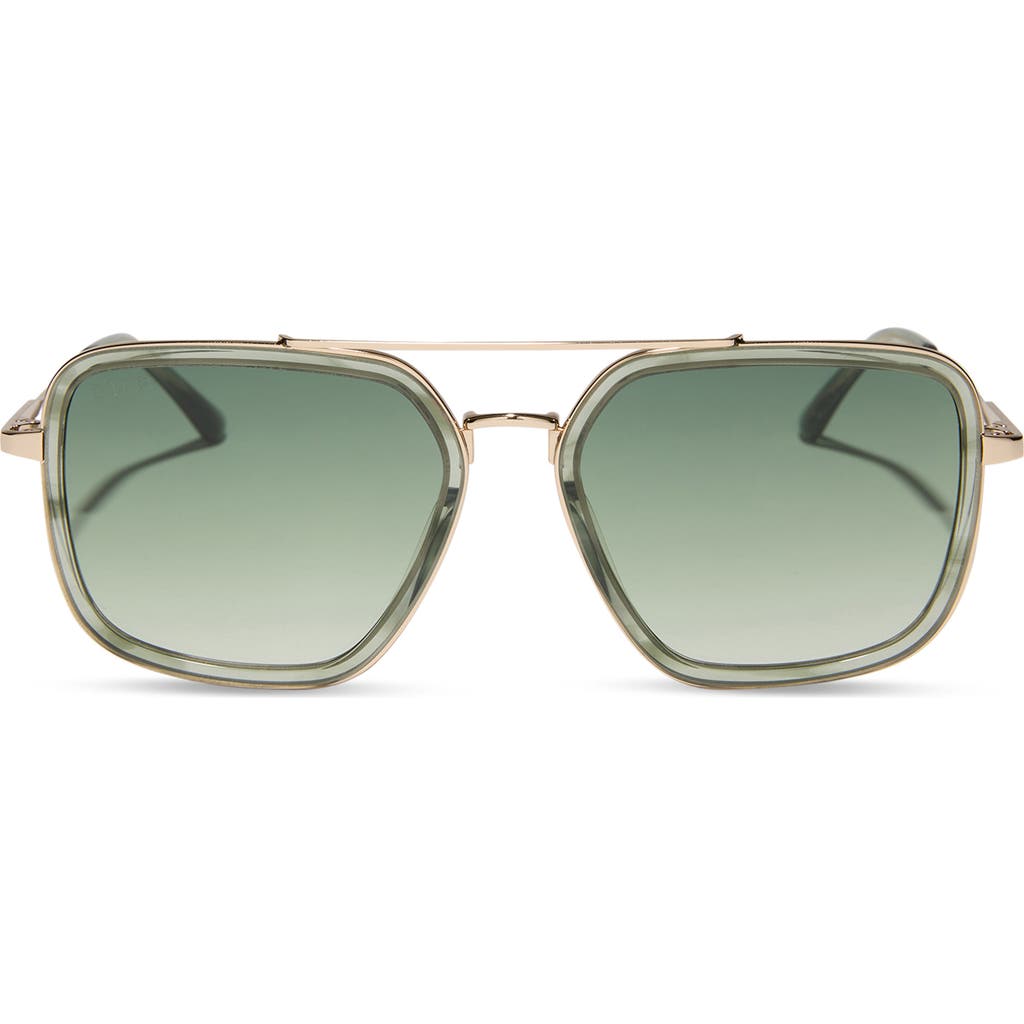 Diff Jordan 57mm Gradient Navigator Sunglasses