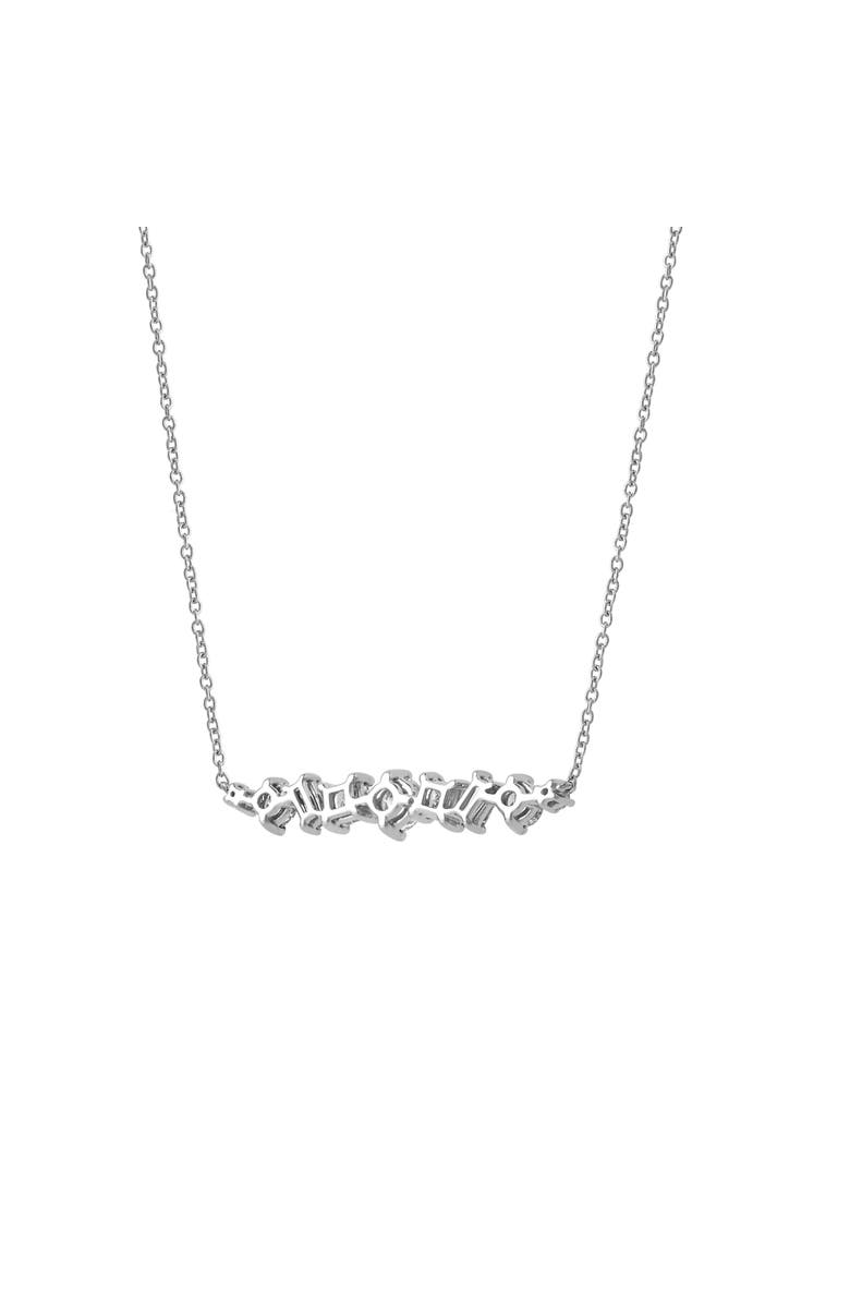 LuvMyJewelry Oryssa 14K Gold Lab Grown Diamond Necklace - 0.75 Ct, Alternate, color, 14K White Gold