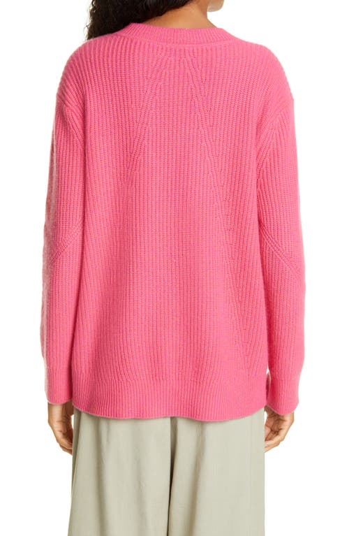 Rag & Bone Pierce Cashmere V-neck Sweater In Pink