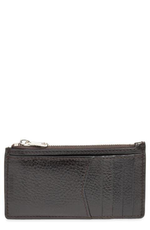 Gear Leather Card Holder Coin Purse