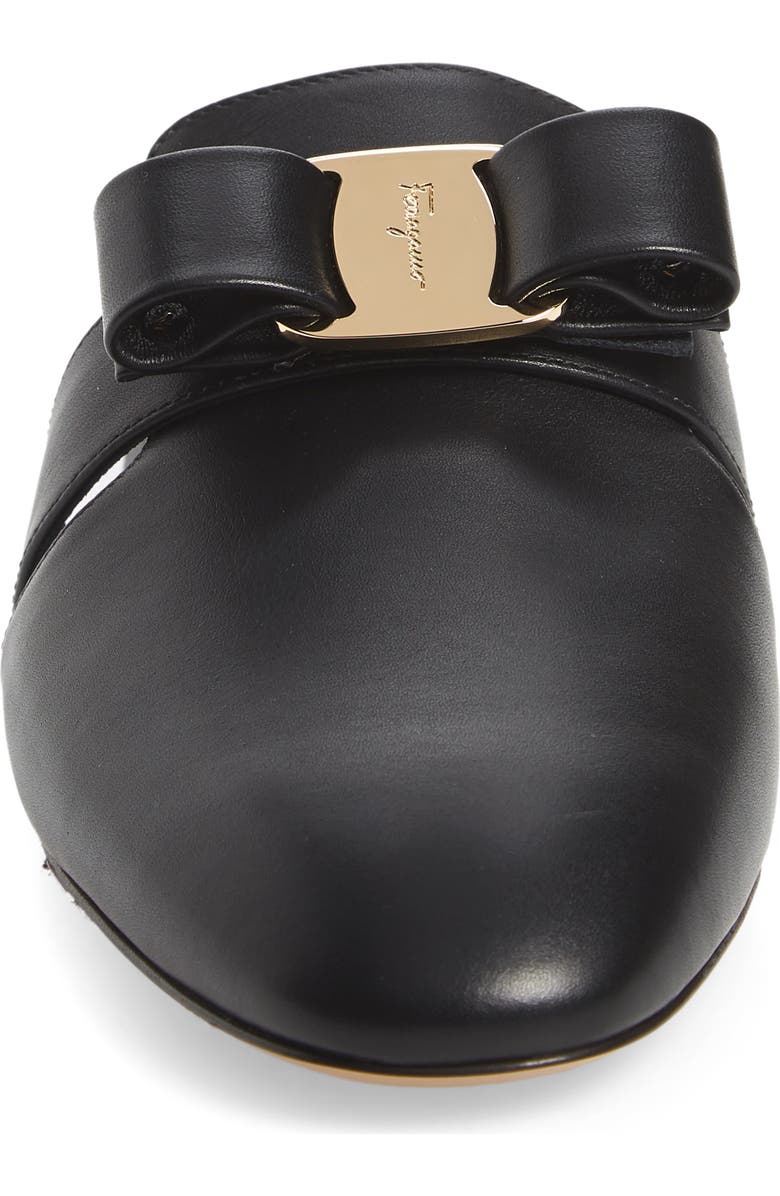 FERRAGAMO Salvatore Ferragamo Briza Bow Loafer Mule, Alternate, color,