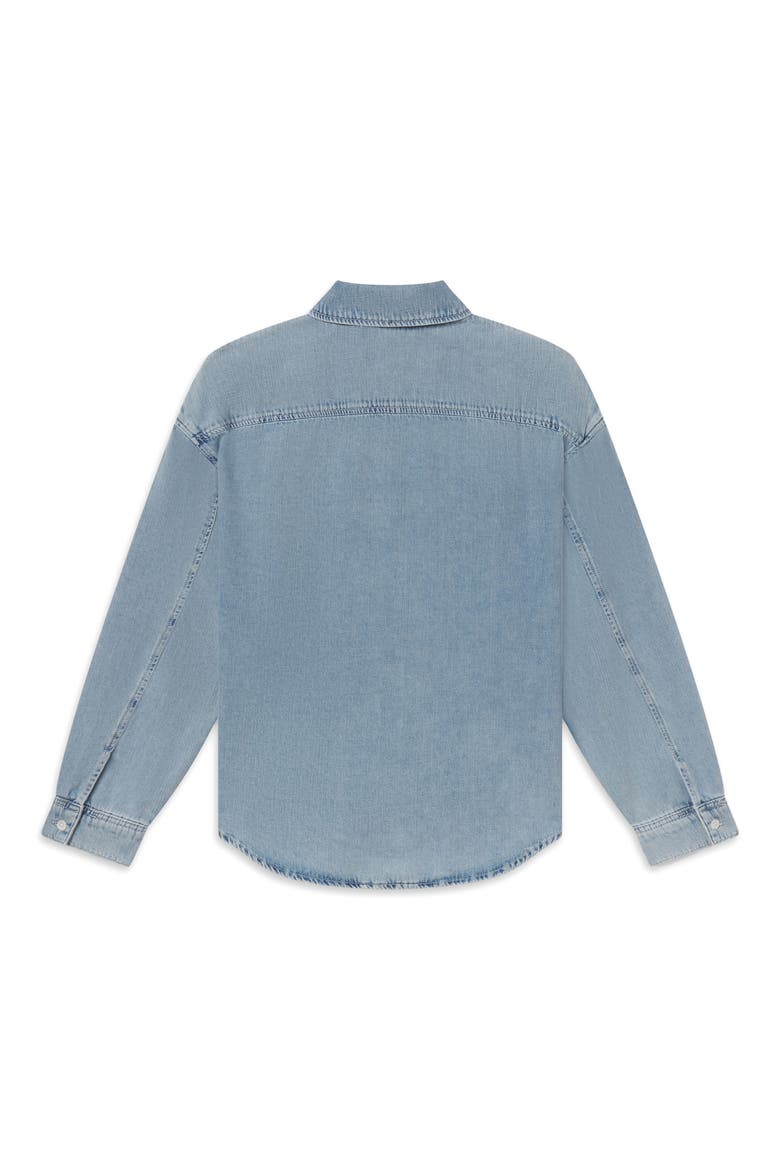 Classic Denim Button-Up Shirt, Alternate, color, SUNDAY