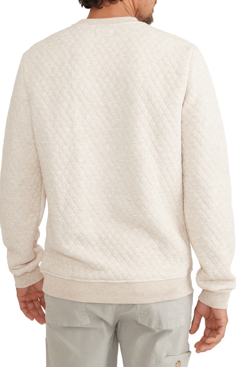Marine Layer Corbet Quilted Sweatshirt, Alternate, color, 