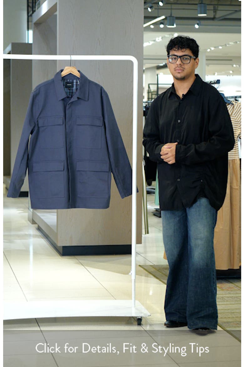 Brushed Cotton Twill Chore Coat video