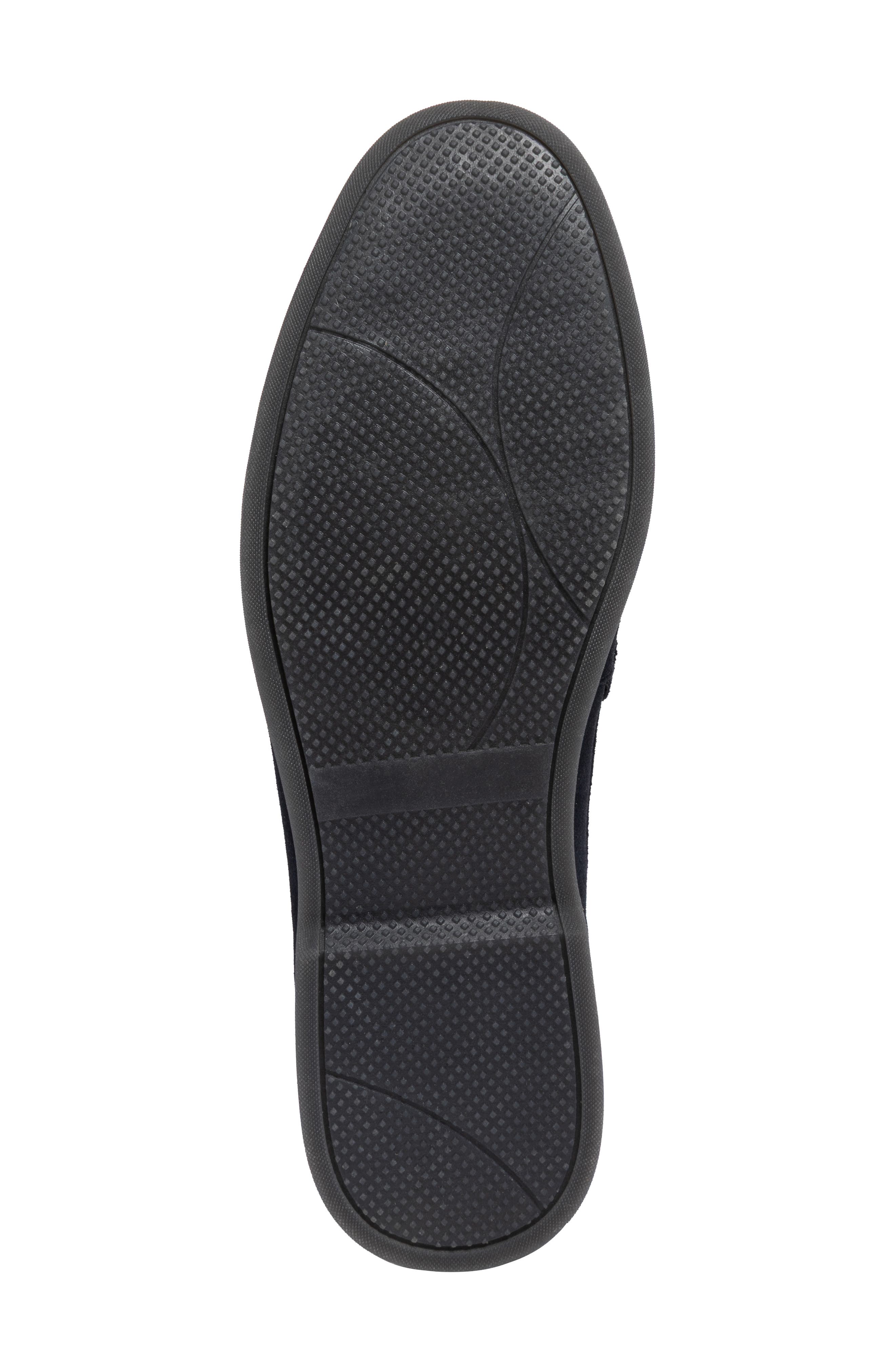 Rayne Leather Loafer, Alternate, color, NAVY