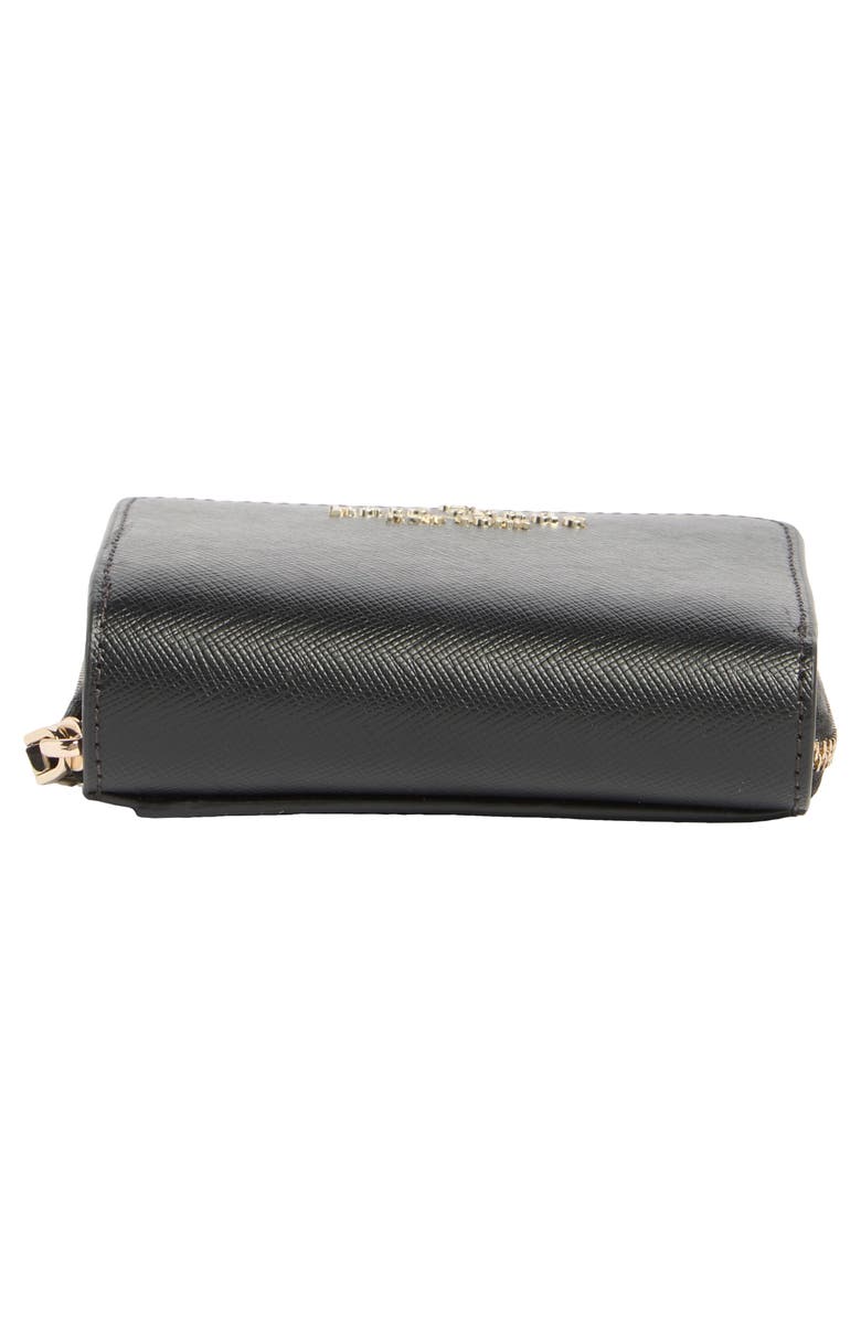 Kate Spade New York staci saffiano leather wallet, Alternate, color, Black