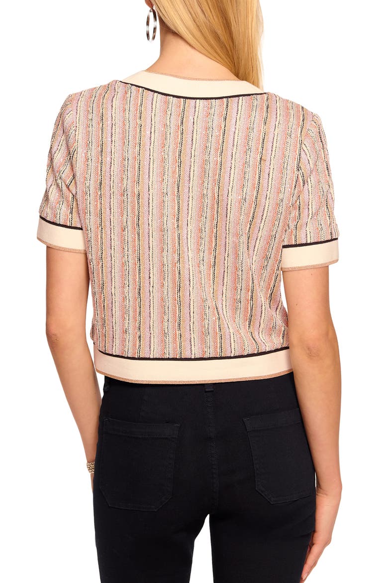 Sterling Sequin Stripe Crop Jacket, Alternate, color, SEQUIN STRIPE