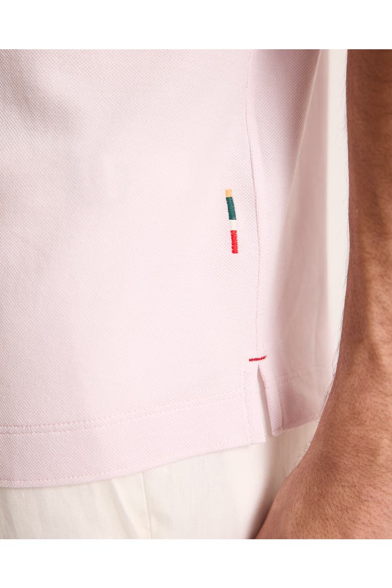 Bruno Pique Classic Fit Pique Polo, Alternate, color, Macaron Pink