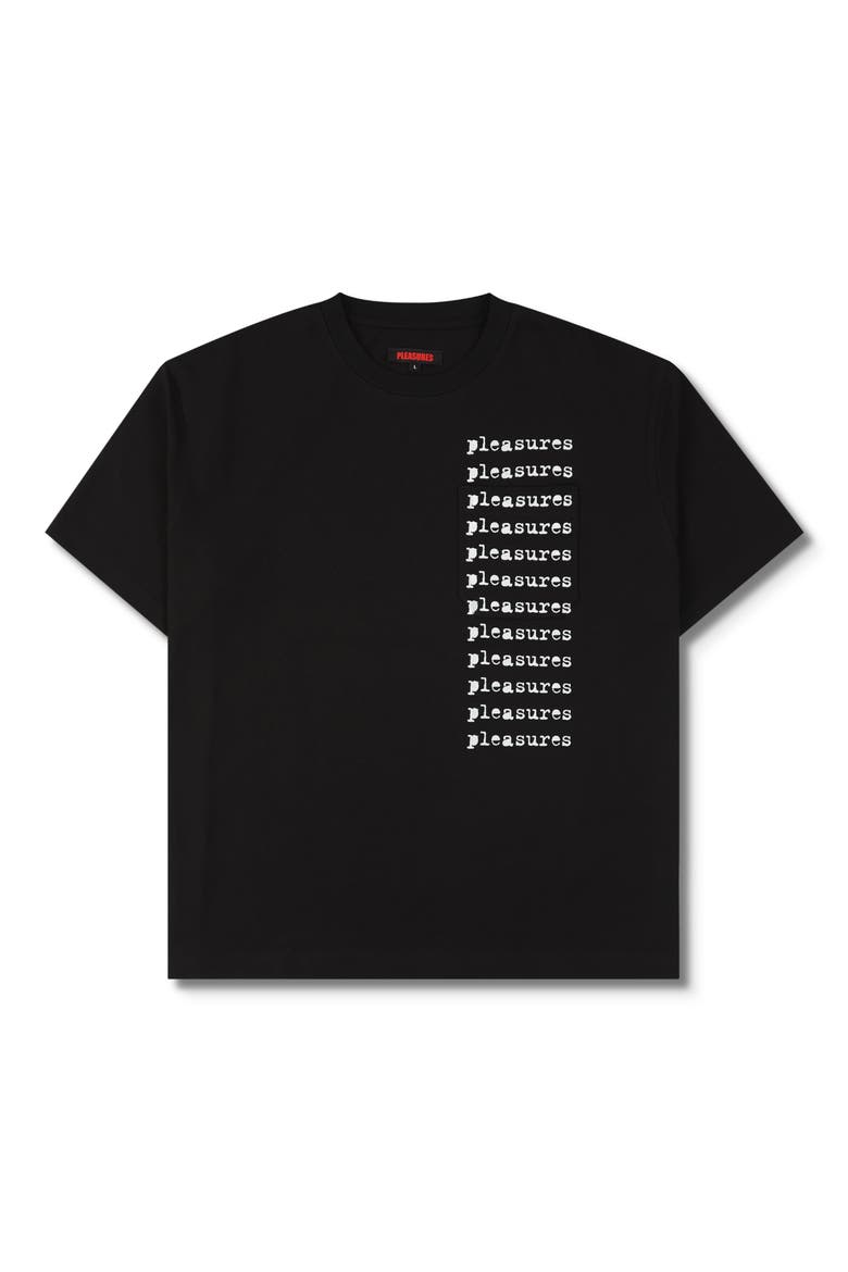 Slip Pocket Logo Graphic T-Shirt, Main, color, BLACK