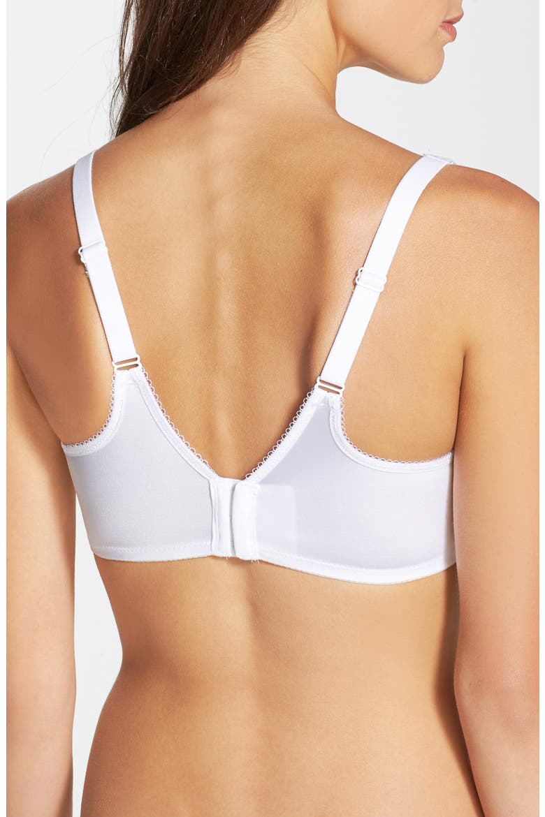 Basic Beauty Spacer Underwire T-Shirt Bra, Alternate, color, WHITE
