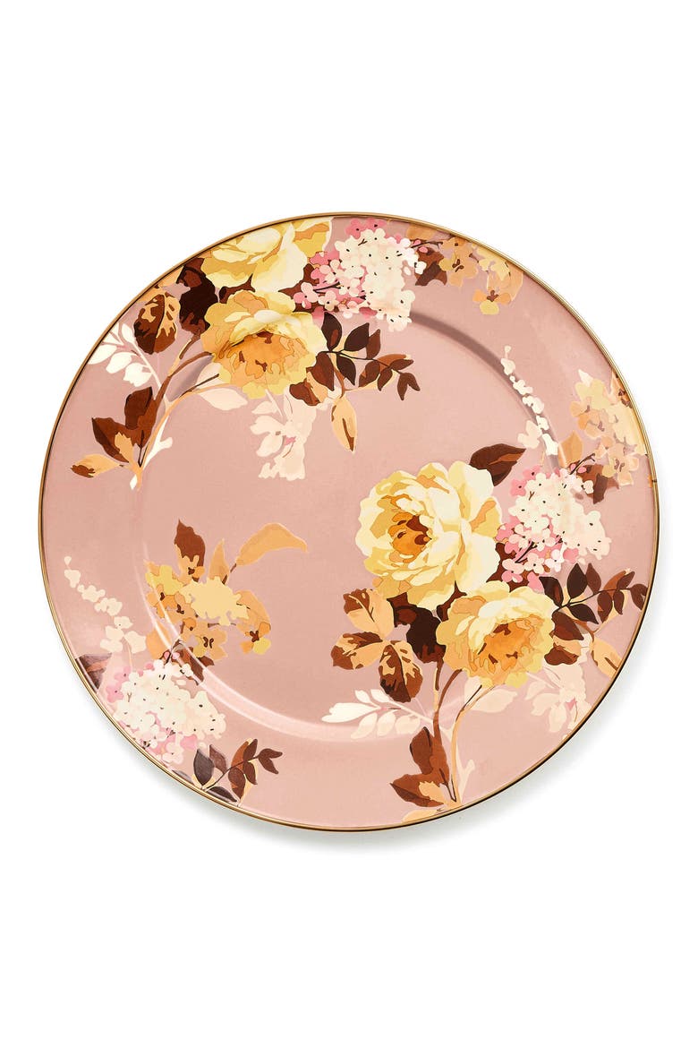 Wild Rose Mauve Charger Plate, Alternate, color, MAUVE
