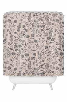Deny Designs Ingrid Floral Shower Curtain