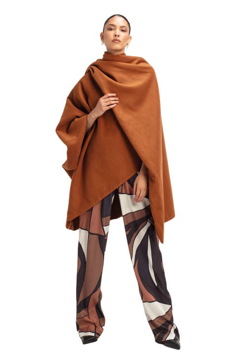 Convertible Terra Brown Cape