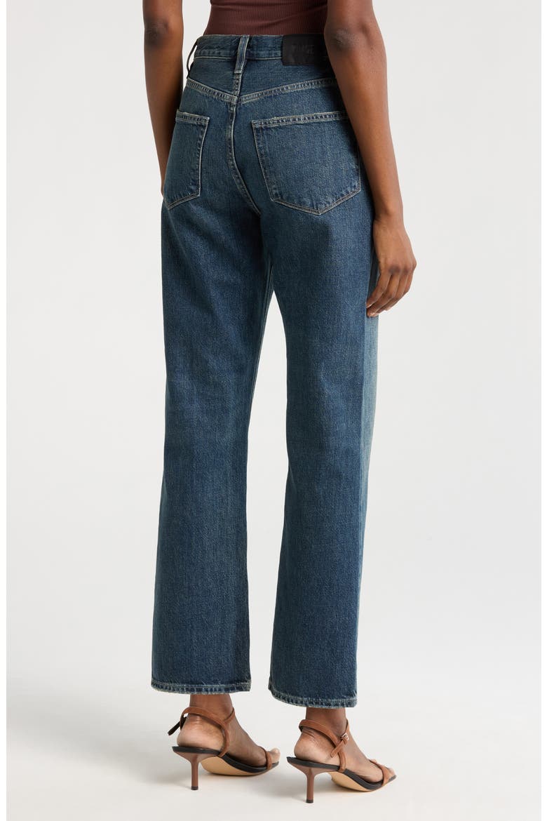 Sawyer High Waist Straight Leg Jeans, Alternate, color, MATCHSTICK