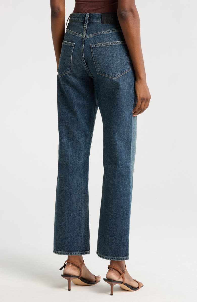 PAIGE Sawyer High Waist Straight Leg Jeans, Alternate, color, Matchstick