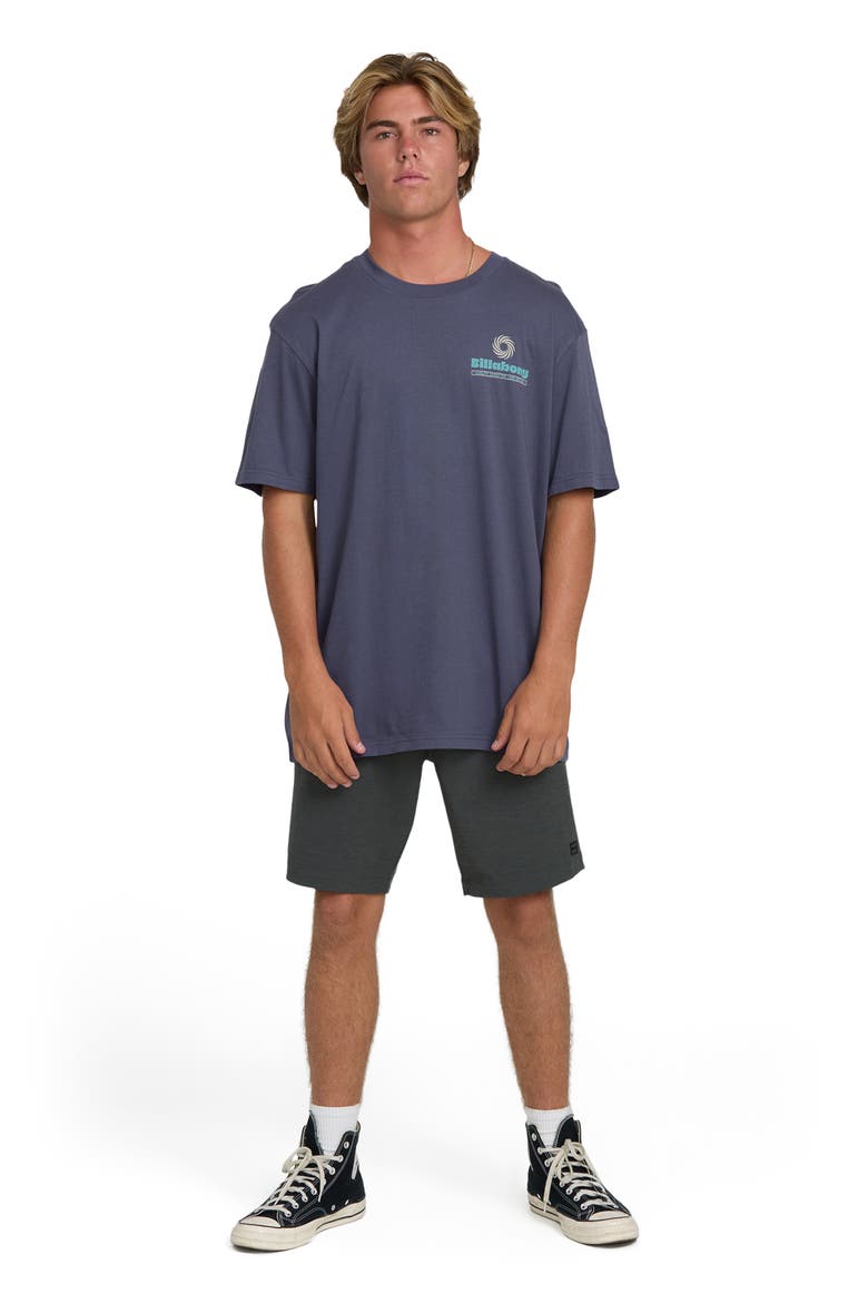 Single Fin Premium Graphic T-Shirt, Alternate, color, GRAYSTONE