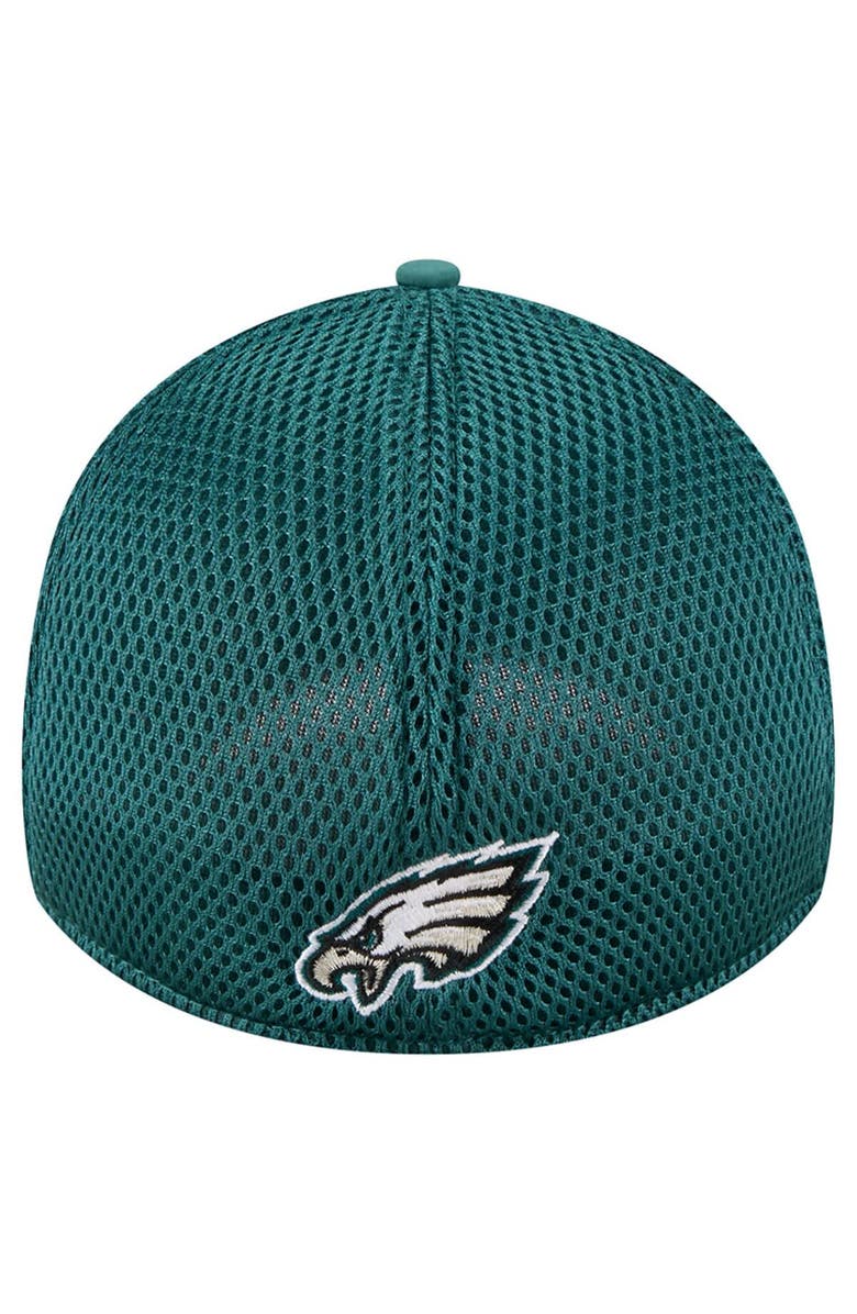 New Era Men's New Era Midnight Green Philadelphia Eagles Outline 39THIRTY Flex Hat, Alternate, color, Green