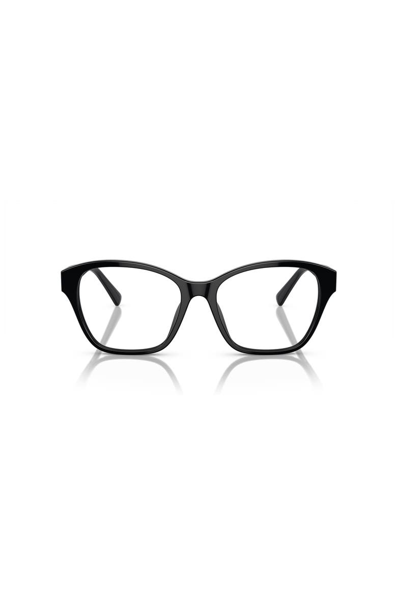 53mm Square optical glasses, Alternate, color, Black
