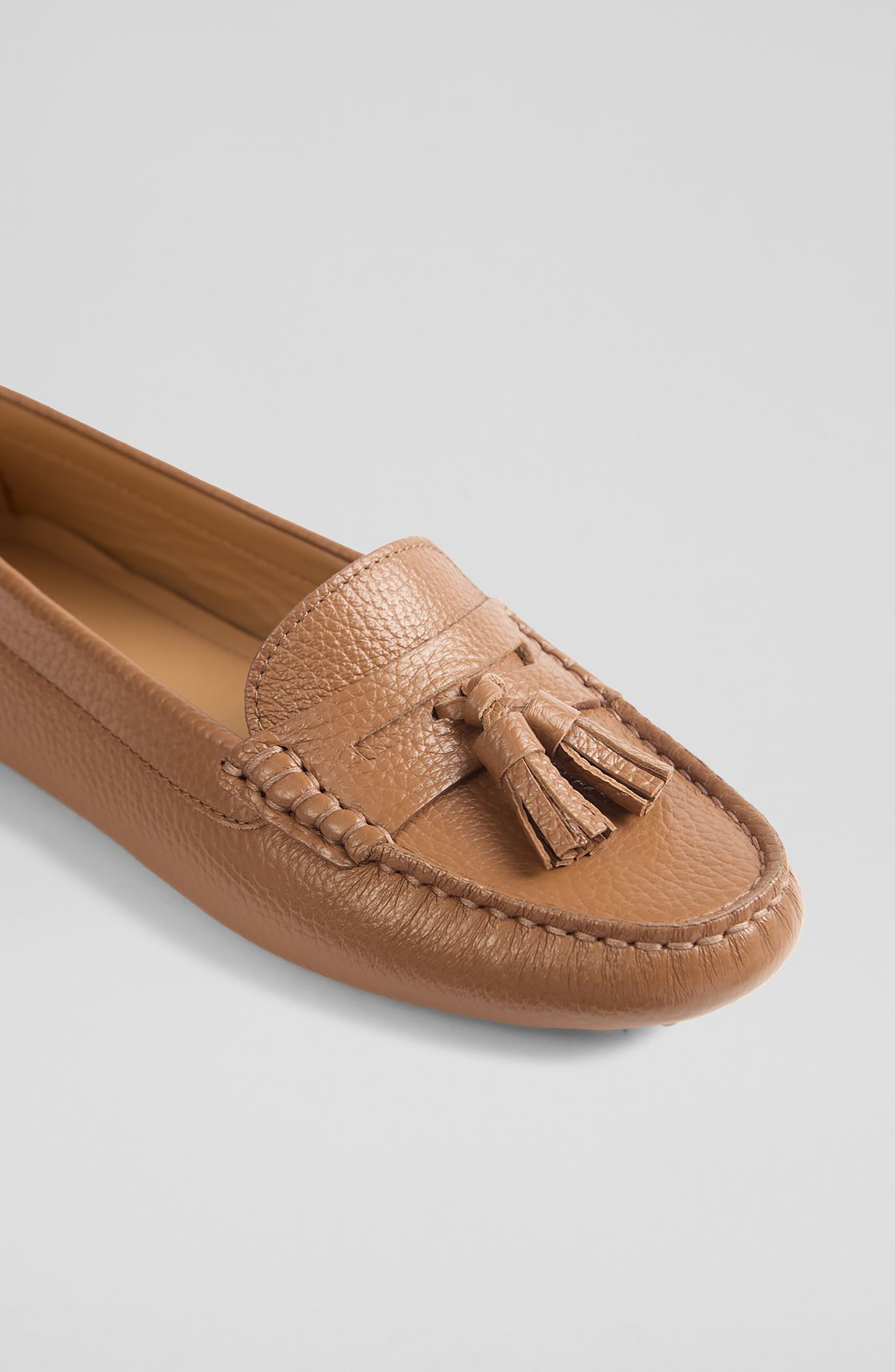 LK Bennett Leslie Tassel Loafer, Alternate, color, Tan