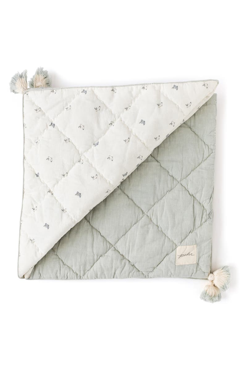 Pehr Quilted Nursery Blanket, Alternate, color,