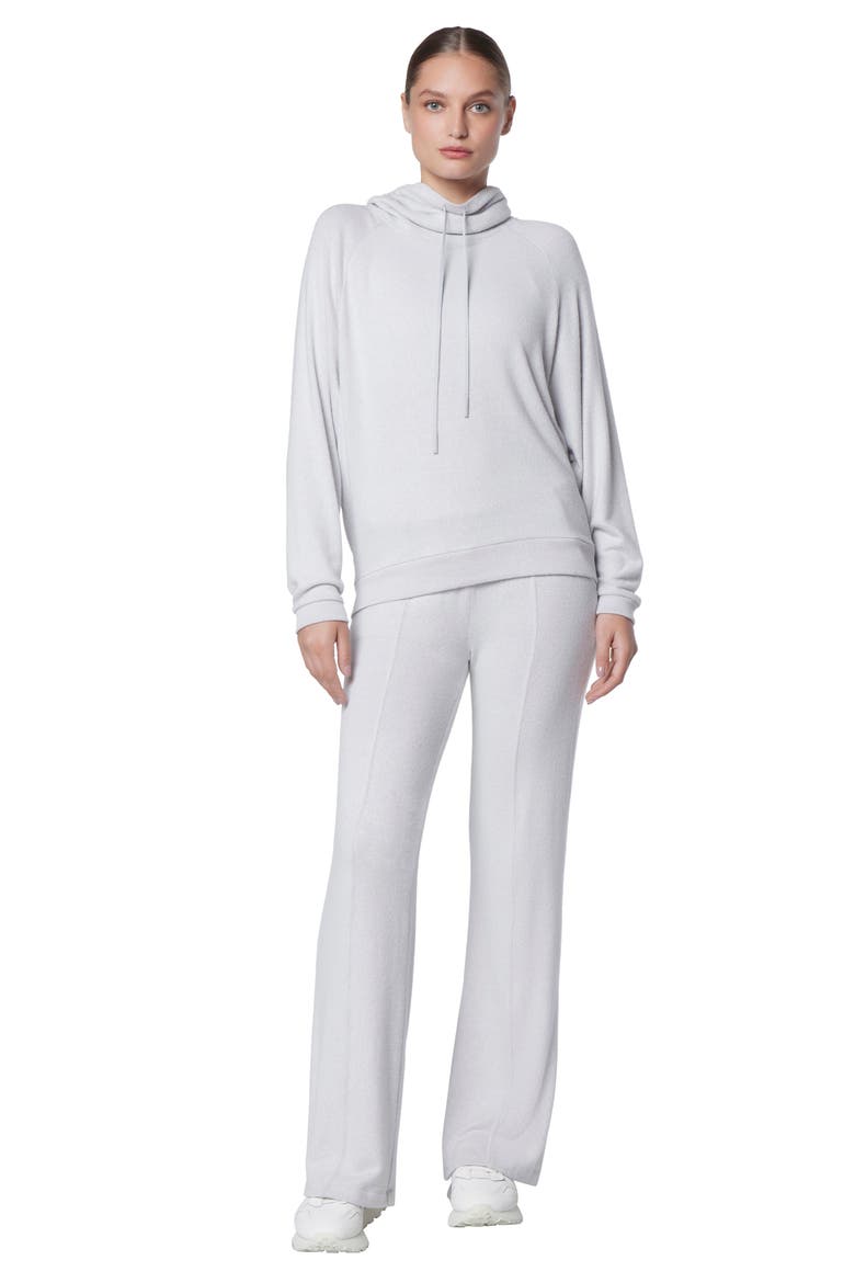 Long Wide Leg Pants, Alternate, color, VAPOR HEATHER