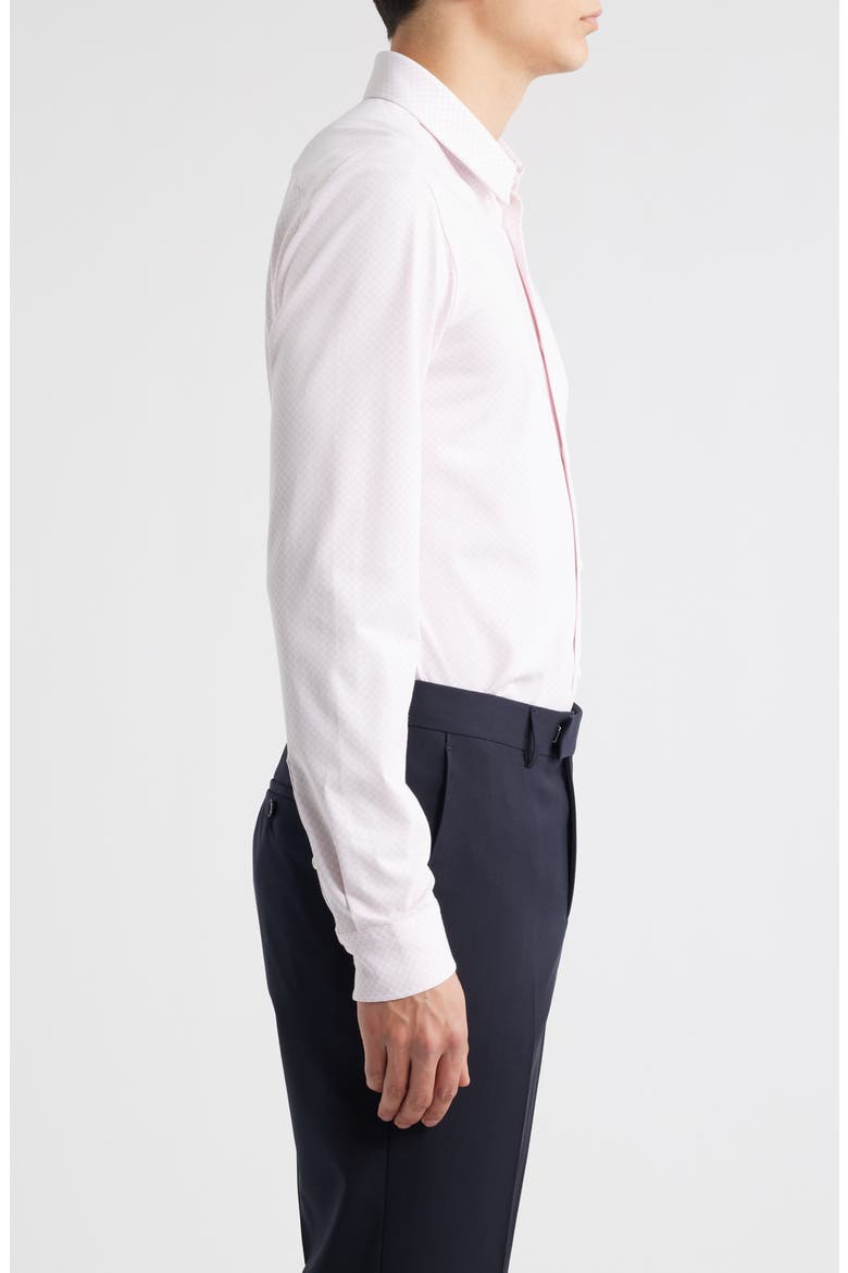 Roan Kent Slim Fit Button-Up Shirt, Alternate, color, OPEN PINK