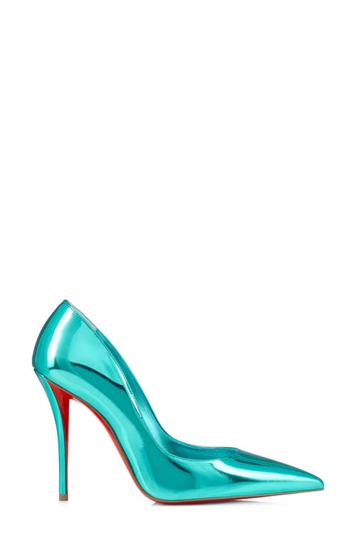 Christian Louboutin Miss Z Metallic Leather Pump