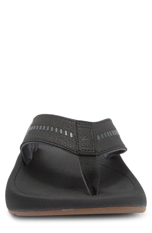 Reef Swellsole Rover Flip Flop In Black