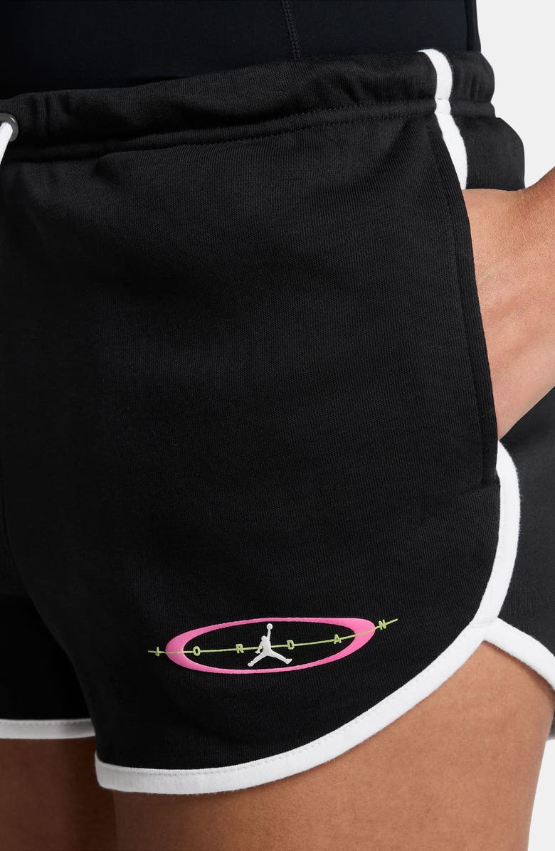 Jordan Brooklyn Graphic Fleece Shorts, Alternate, color, 