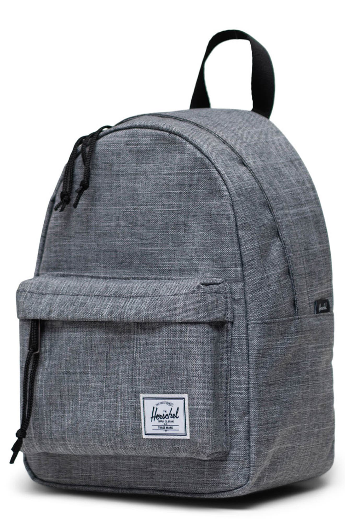 Classic Mini Backpack, Alternate, color, RAVEN CROSSHATCH