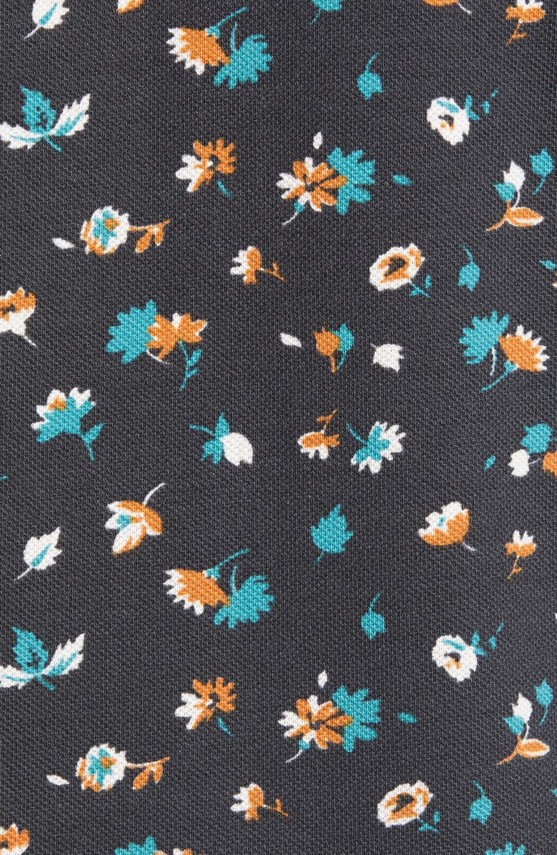 Bonobos Slim Fit Floral Piqué Polo, Alternate, color, 