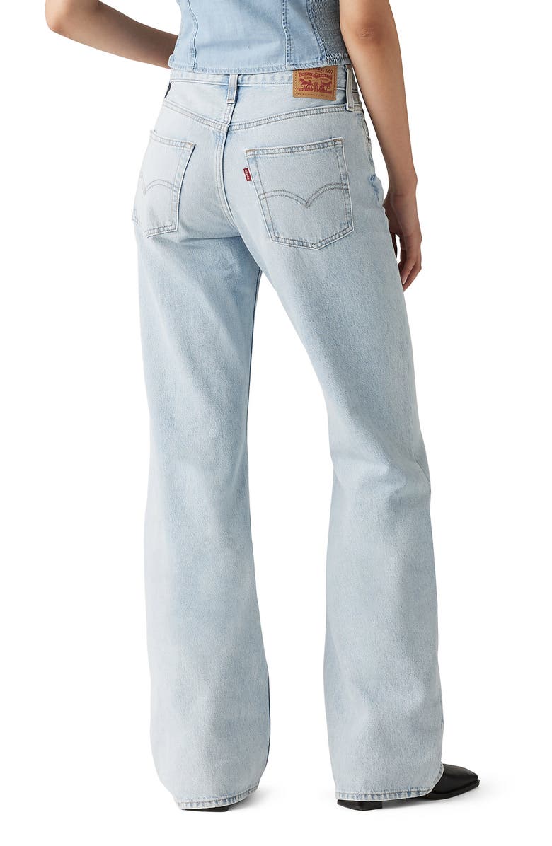 Levi's<sup>®</sup> '94 Mid Rise Baggy Bootcut Jeans, Alternate, color, Abraided Art