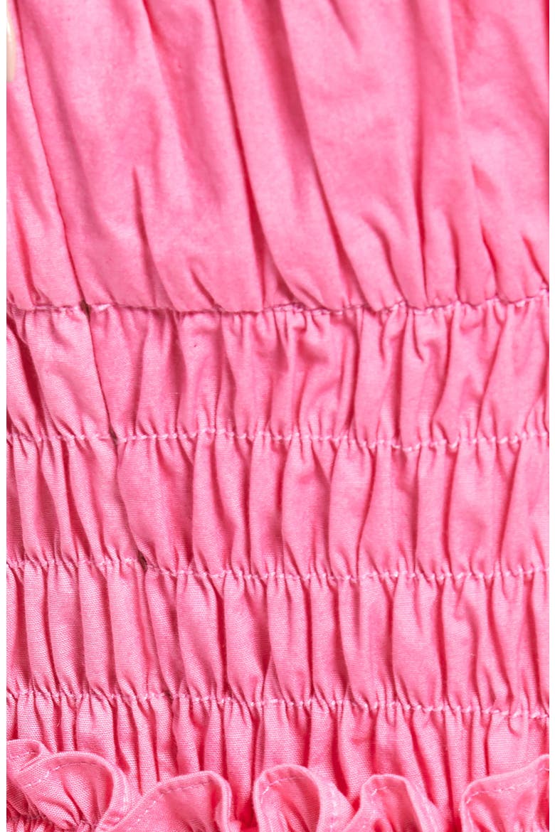 Portola Smocked Camisole, Alternate, color, HOT PINK
