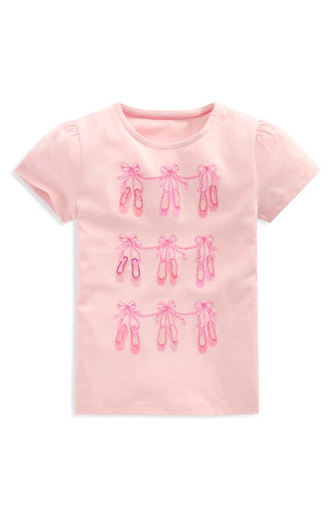 Kids' Embroidered Cotton T-Shirt (Toddler, Little Kid & Big Kid)