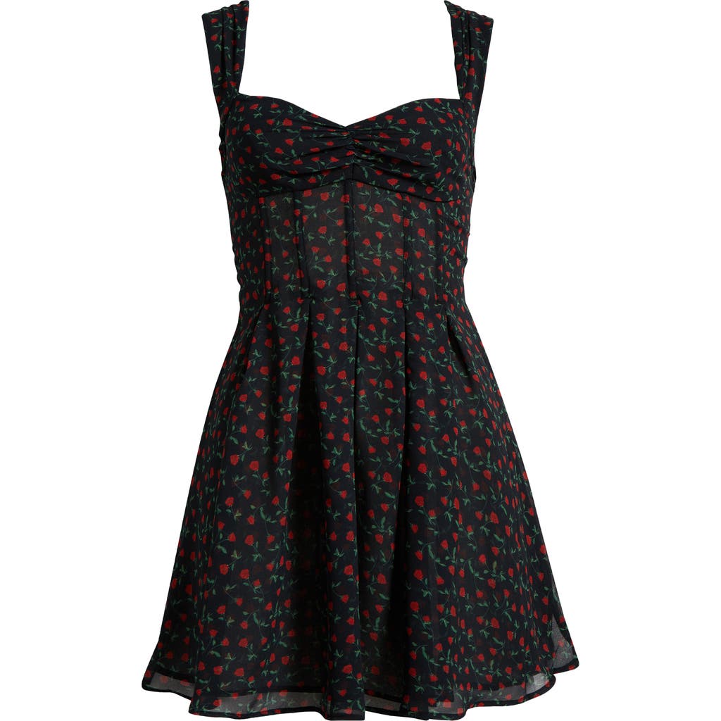 For Love & Lemons August Corset Minidress