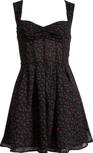 For Love & Lemons August Corset Minidress