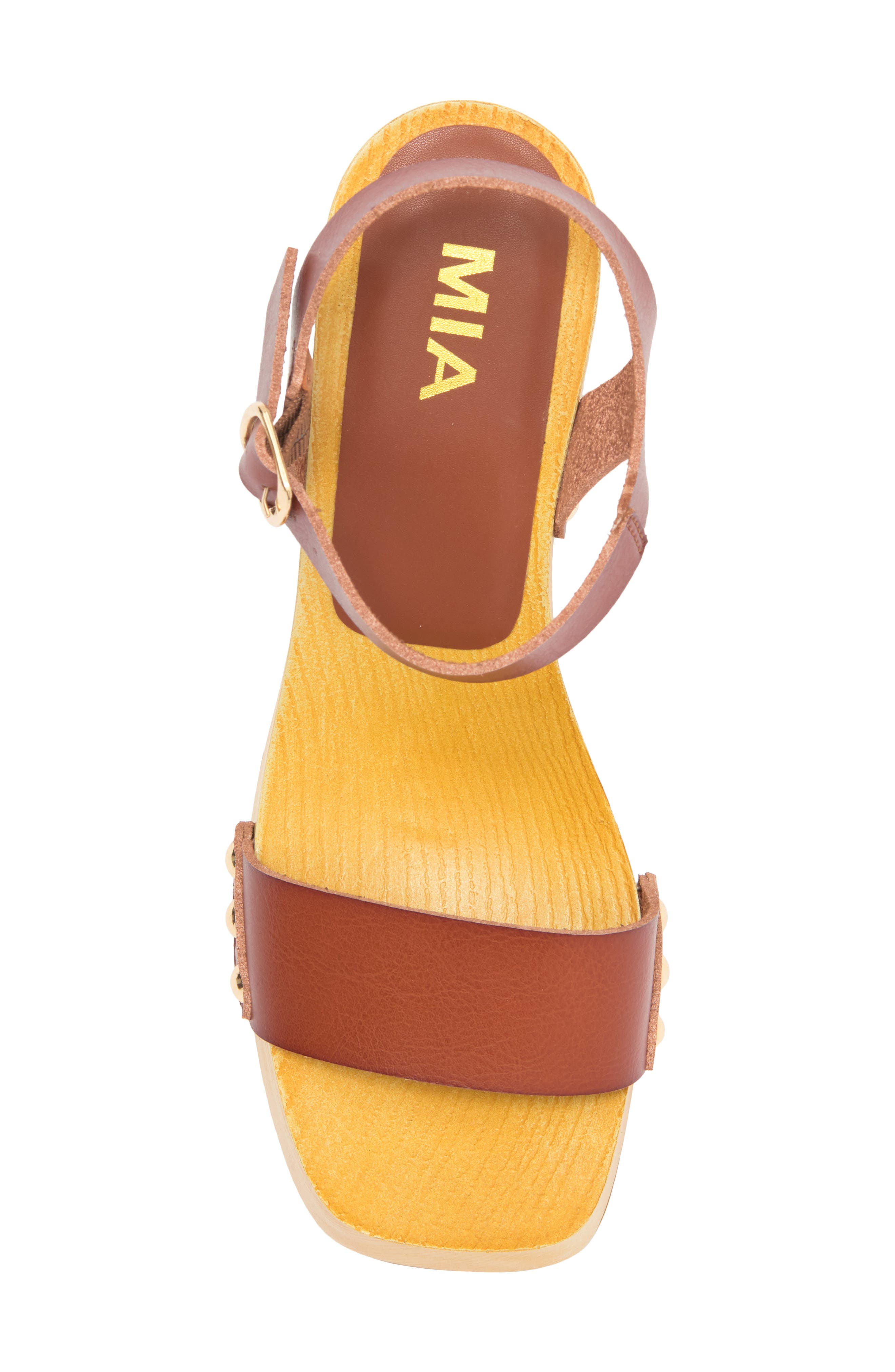 MIA Darrah Sandal, Alternate, color, Cognac