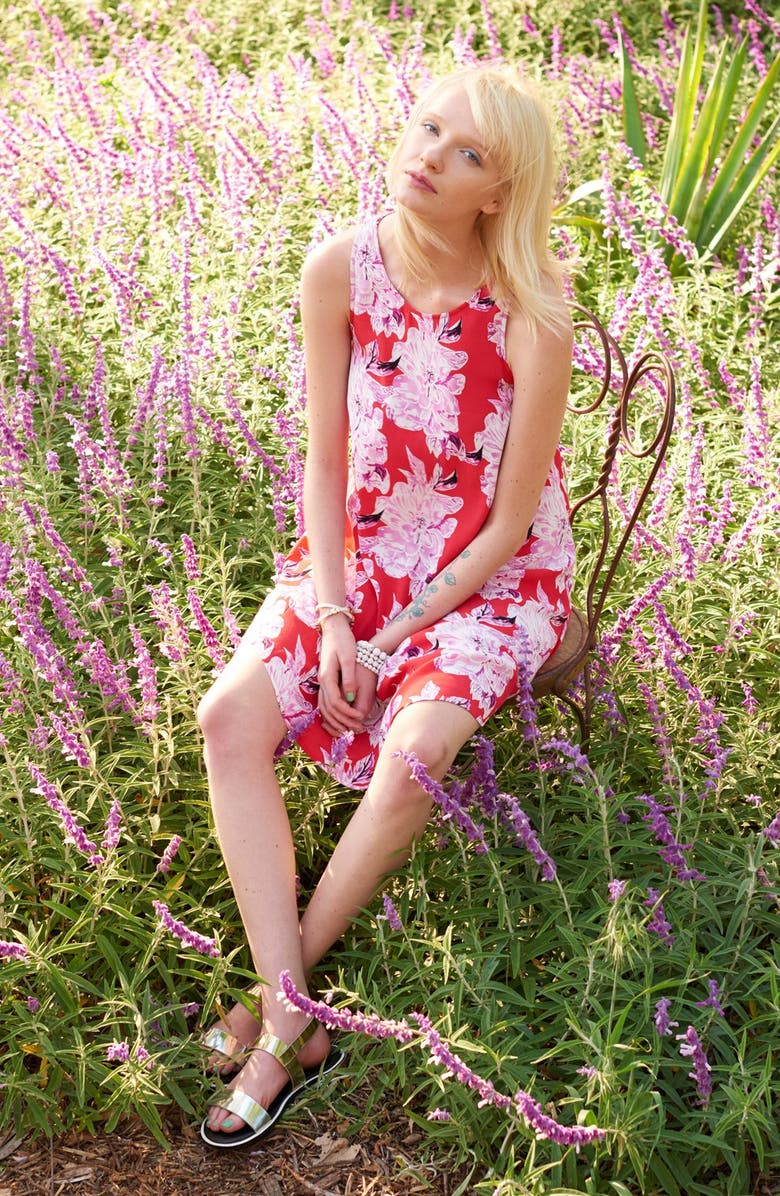 ASTR the Label ASTR Racerback Shift Dress, Alternate, color,