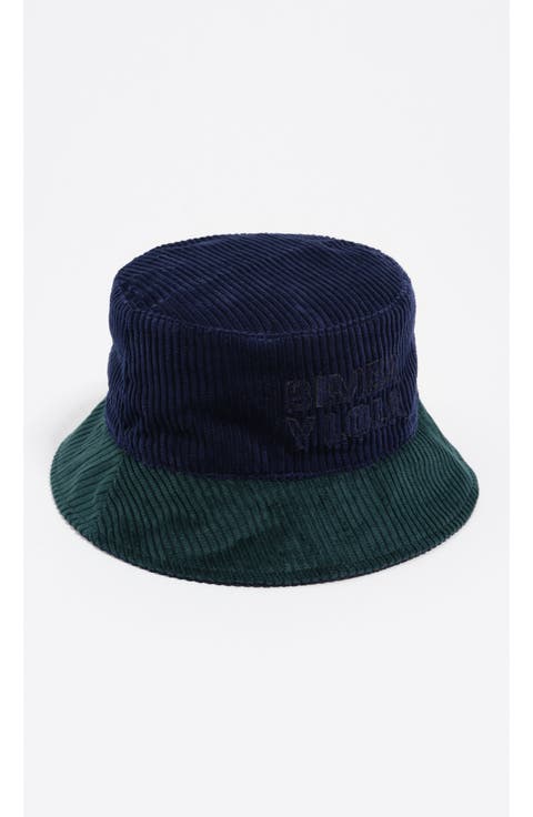 Two-tone bucket hat