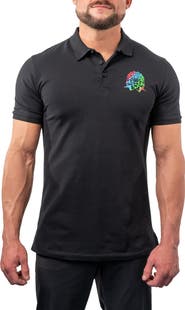 Maceoo Cotton Graphic Polo