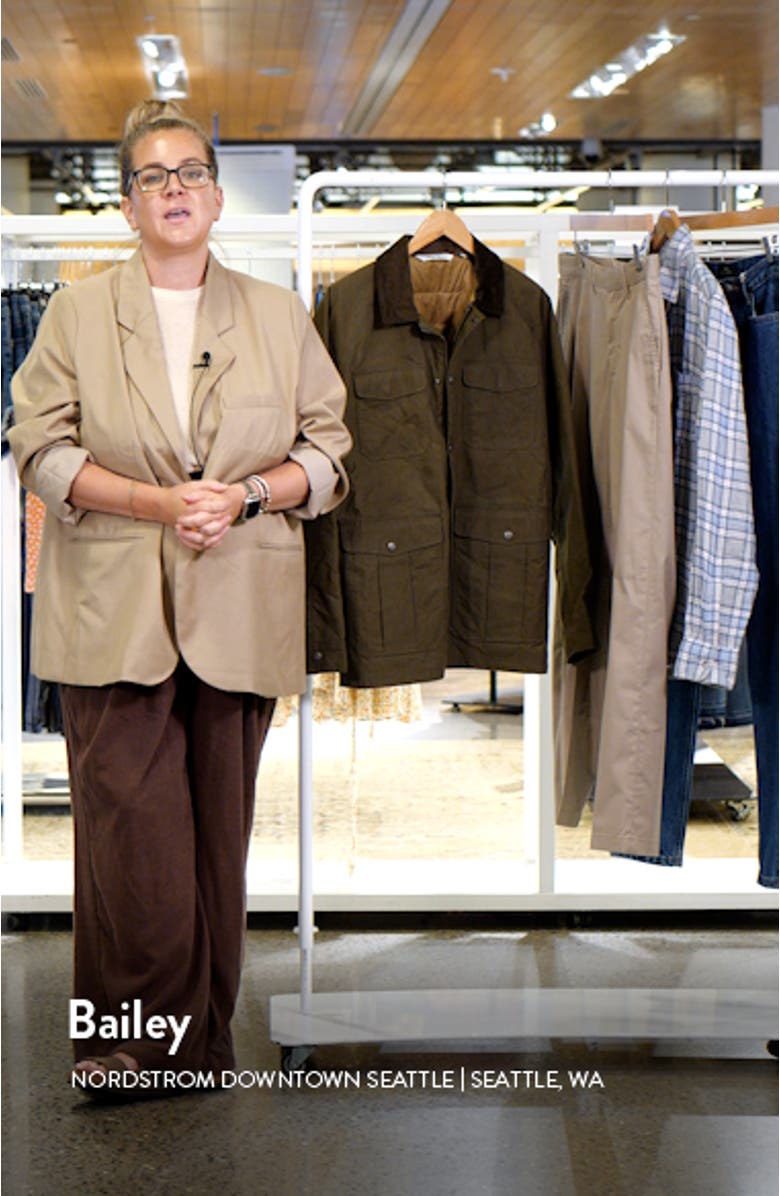 Waxed Cotton Water Resistant Field Jacket, sales video thumbnail